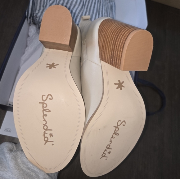 New in Box Splendid Magnolia Chelsea Bootie Khaki chunky heel size 8 ankle boots - Picture 9 of 13